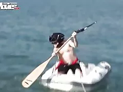 Divertit cinema alemany sexe partit en un vaixell