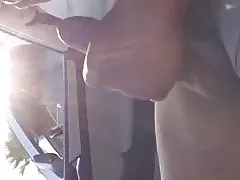 Ulleres àvia enorme cum flash!